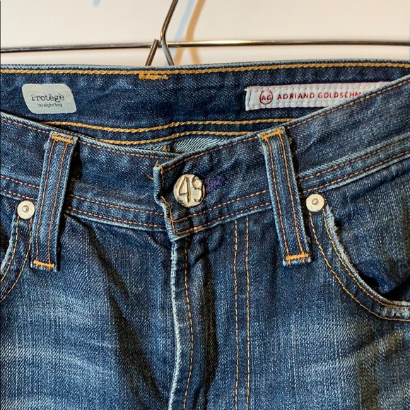 AG Adriano Goldschmied Protege Straight Leg Patchwork Jeans - Picture 5 of 12